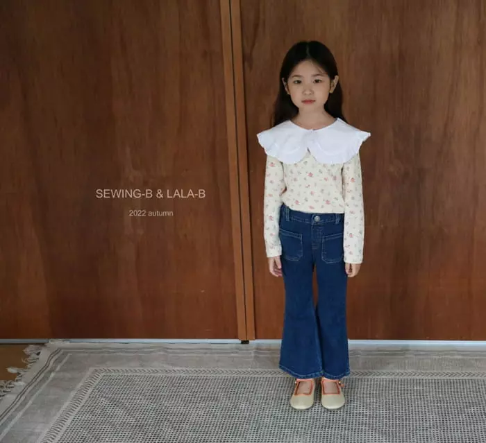 Sewing B - Korean Children Fashion - #prettylittlegirls - Margaret Tee - 5