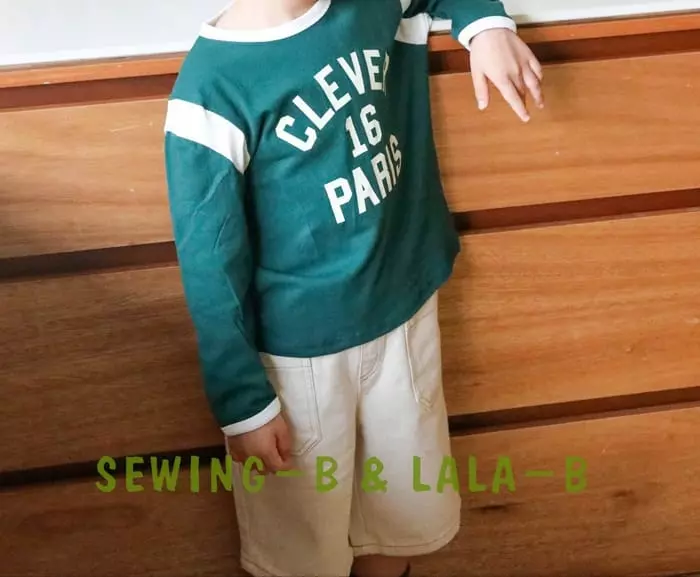 Sewing B - Korean Children Fashion - #stylishchildhood - Color Slit Tee - 7