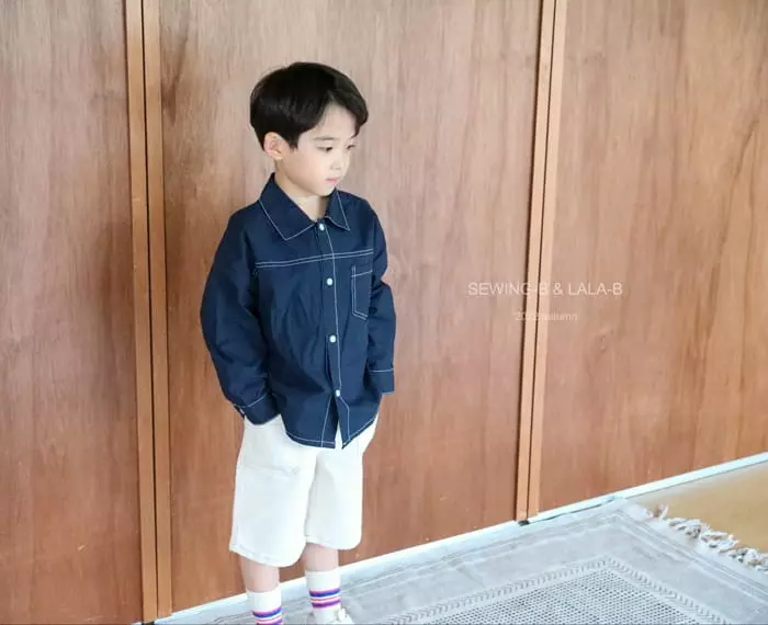 Sewing B - Korean Children Fashion - #todddlerfashion - Stitch Shirt - 11