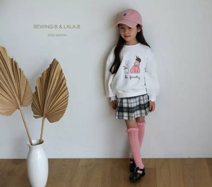 Sewing B - Korean Children Fashion - #todddlerfashion - Biki Check Skirt - 7