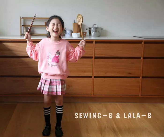 Sewing B - Korean Children Fashion - #toddlerclothing - Biki Check Skirt - 8