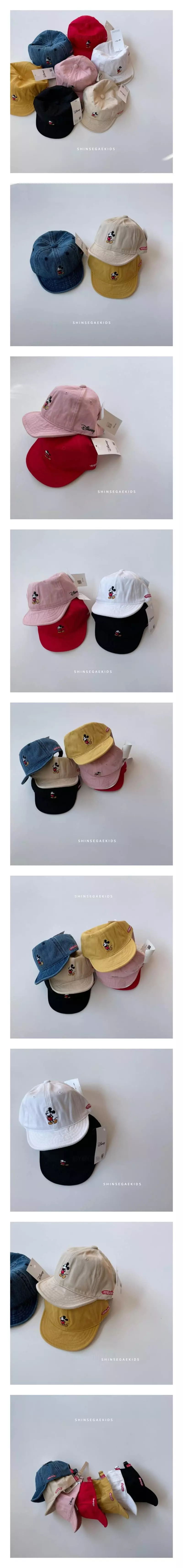 Shinseage Kids - Korean Children Fashion - #Kfashion4kids - Stand Mickey Cap