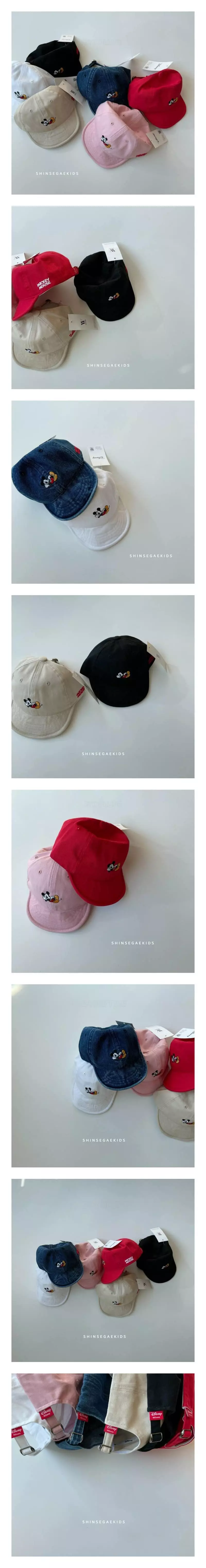 Shinseage Kids - Korean Children Fashion - #designkidswear - Mickey Cap 
