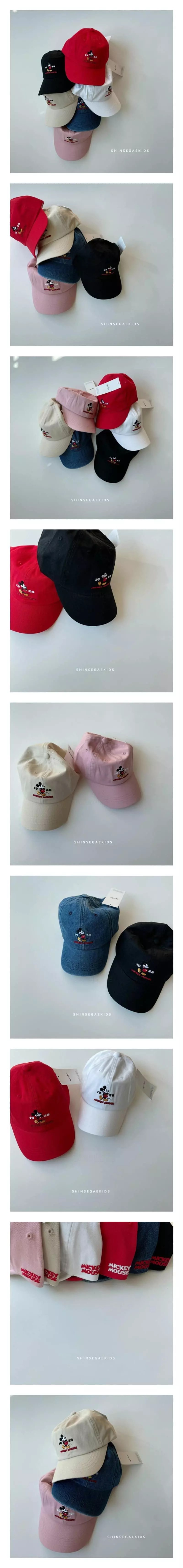 Shinseage Kids - Korean Children Fashion - #kidzfashiontrend - Mickey 1928 Ball Cap