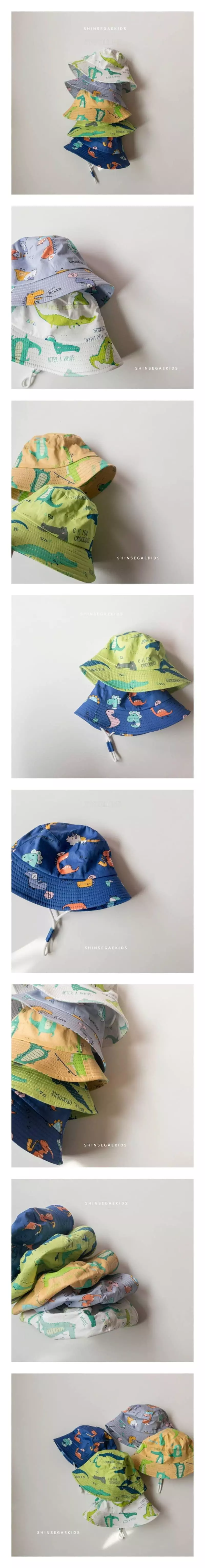 Shinseage Kids - Korean Children Fashion - #minifashionista - Diano String Bucket Hat