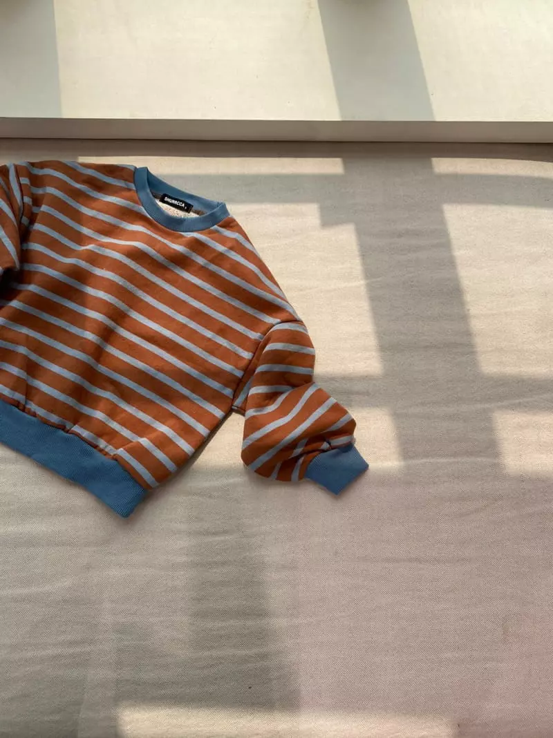 Shurrcca - Korean Children Fashion - #Kfashion4kids - Line Sweatshirt - 2