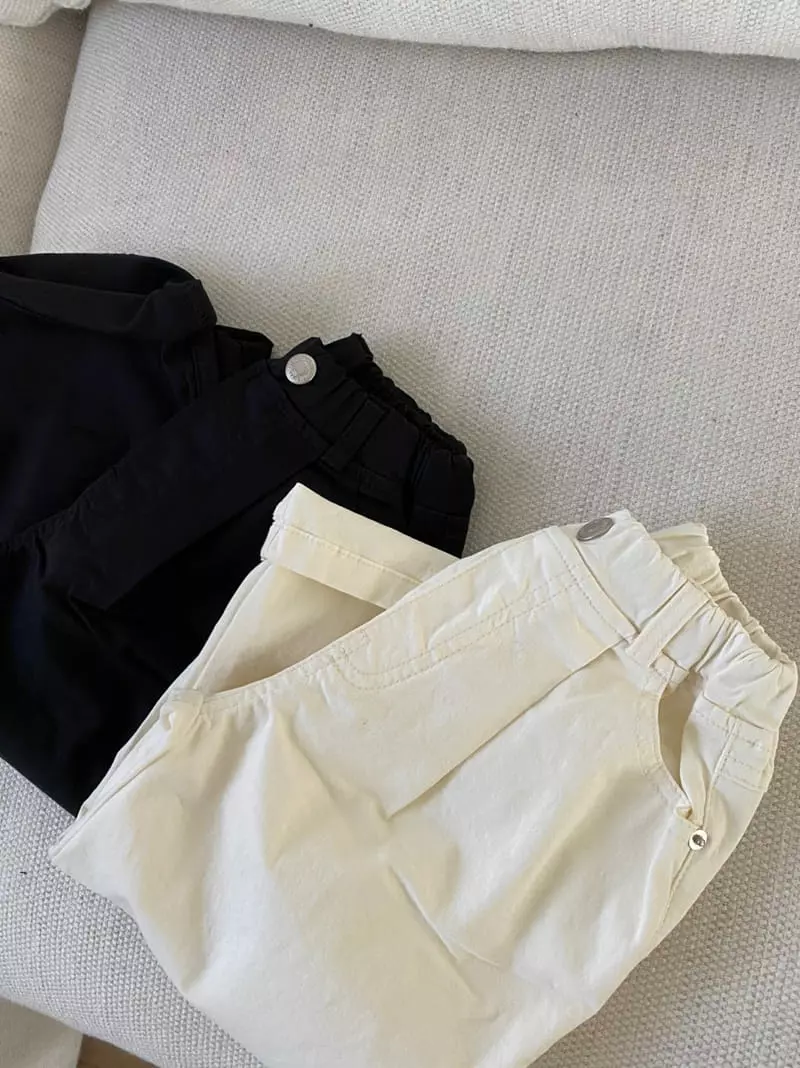 Shurrcca - Korean Children Fashion - #childofig - Wide Pants