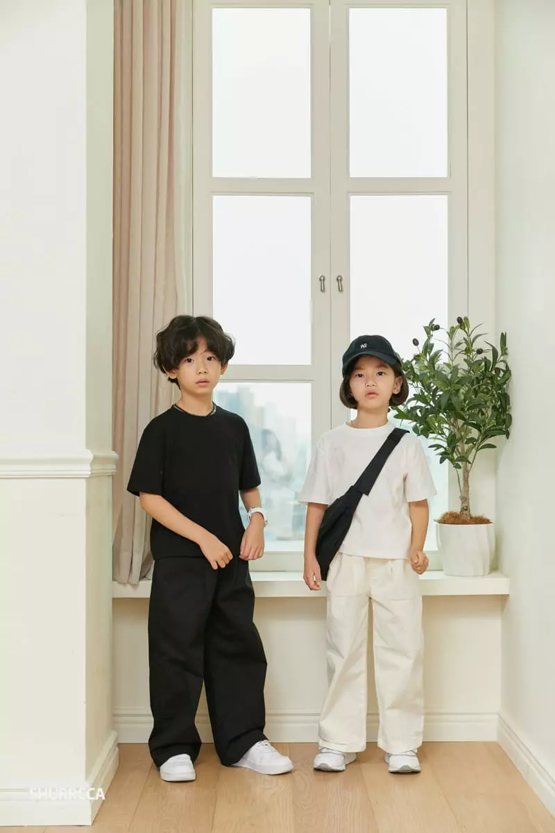 Shurrcca - Korean Children Fashion - #childofig - Plain Tee - 10