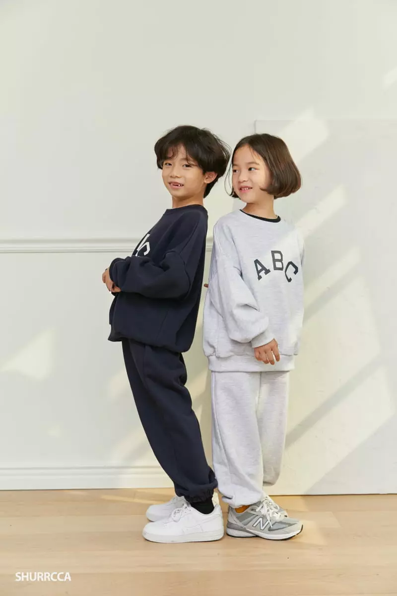 Shurrcca - Korean Children Fashion - #childofig - ABC Sweatshirt - 12