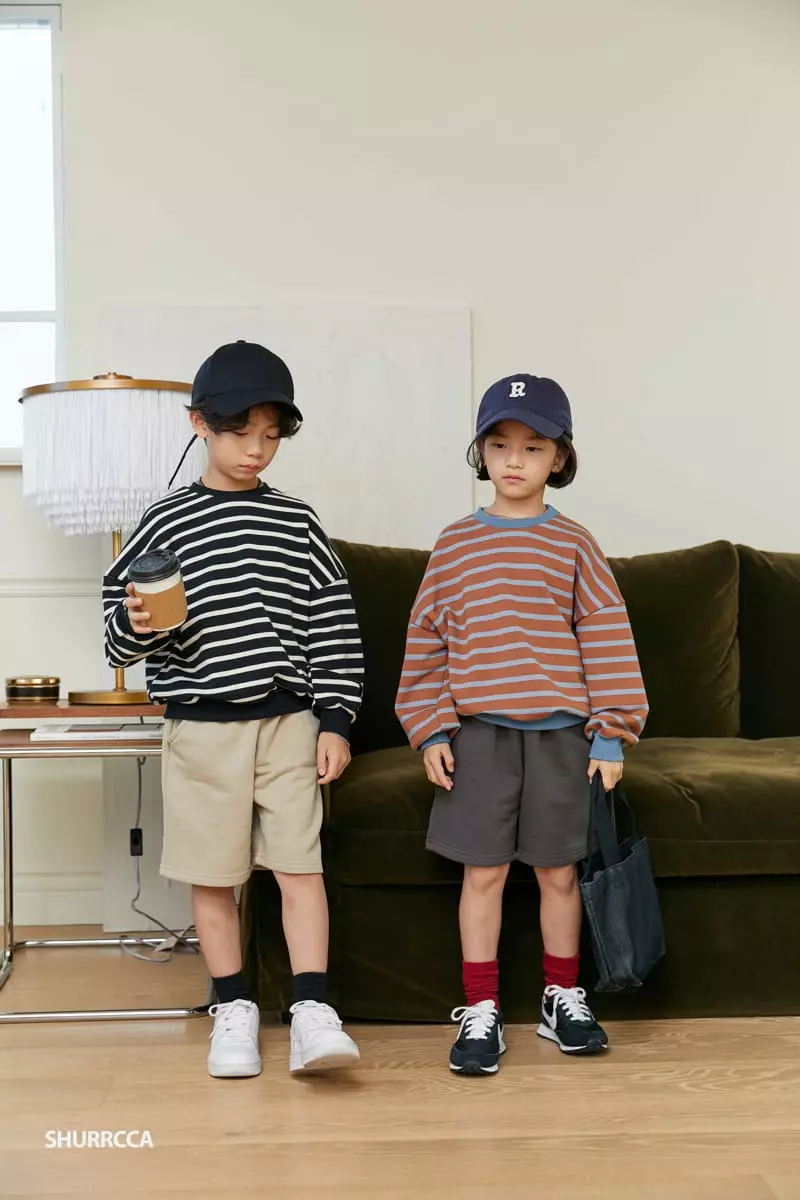 Shurrcca - Korean Children Fashion - #childrensboutique - Line Sweatshirt - 11
