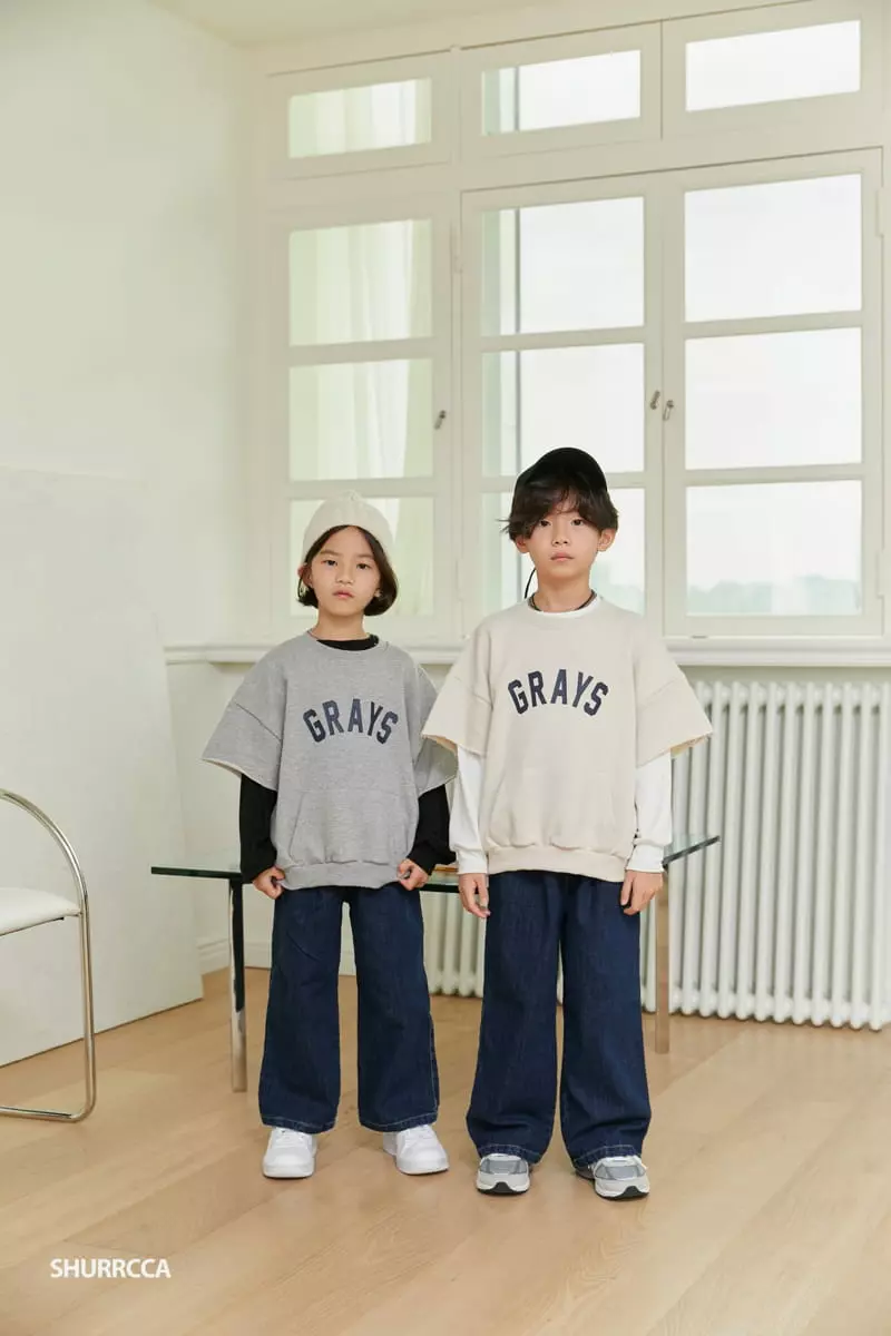 Shurrcca - Korean Children Fashion - #designkidswear - Wide Jeans - 9
