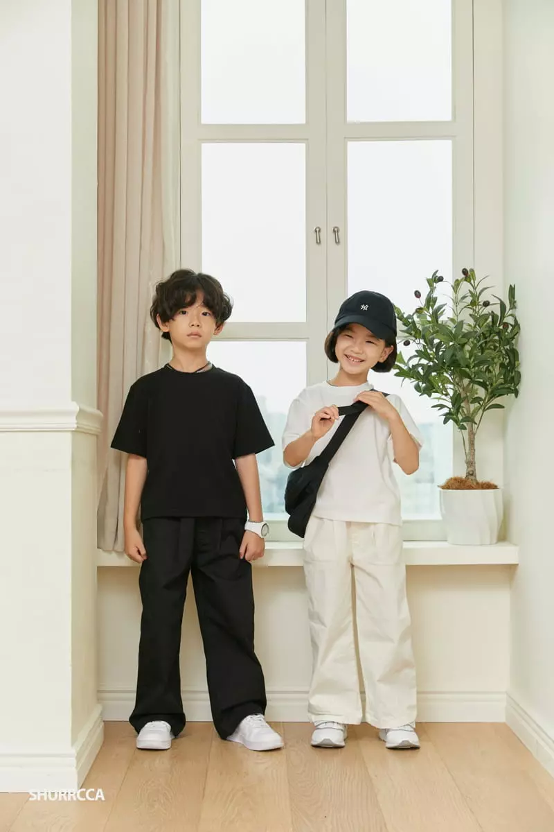Shurrcca - Korean Children Fashion - #designkidswear - Wide Pants - 3
