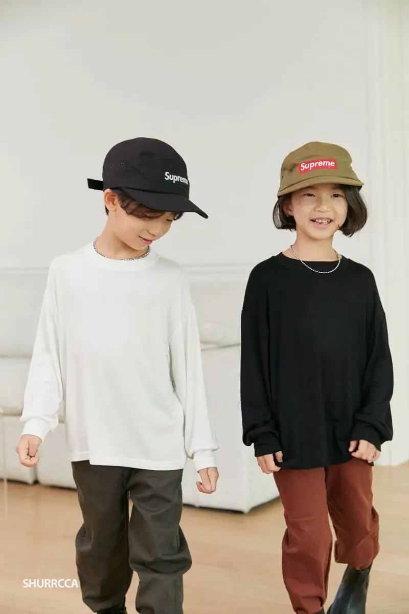 Shurrcca - Korean Children Fashion - #discoveringself - Soft Tee - 3