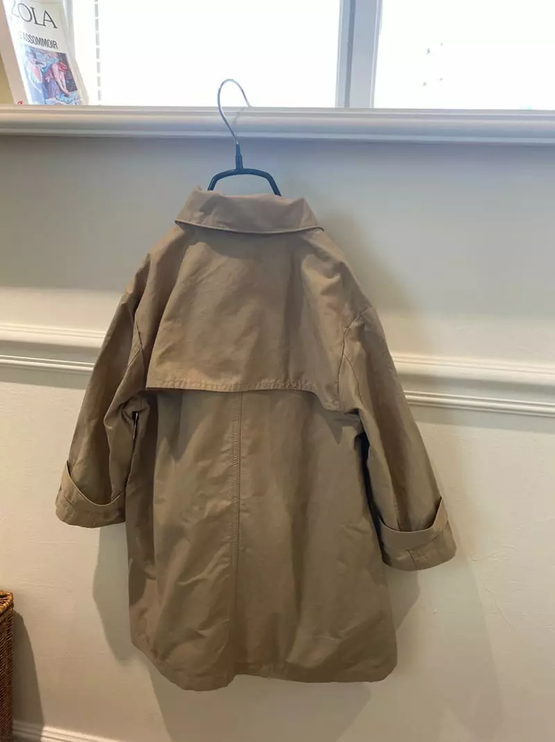 Shurrcca - Korean Children Fashion - #designkidswear - Merci Trench Coat - 4