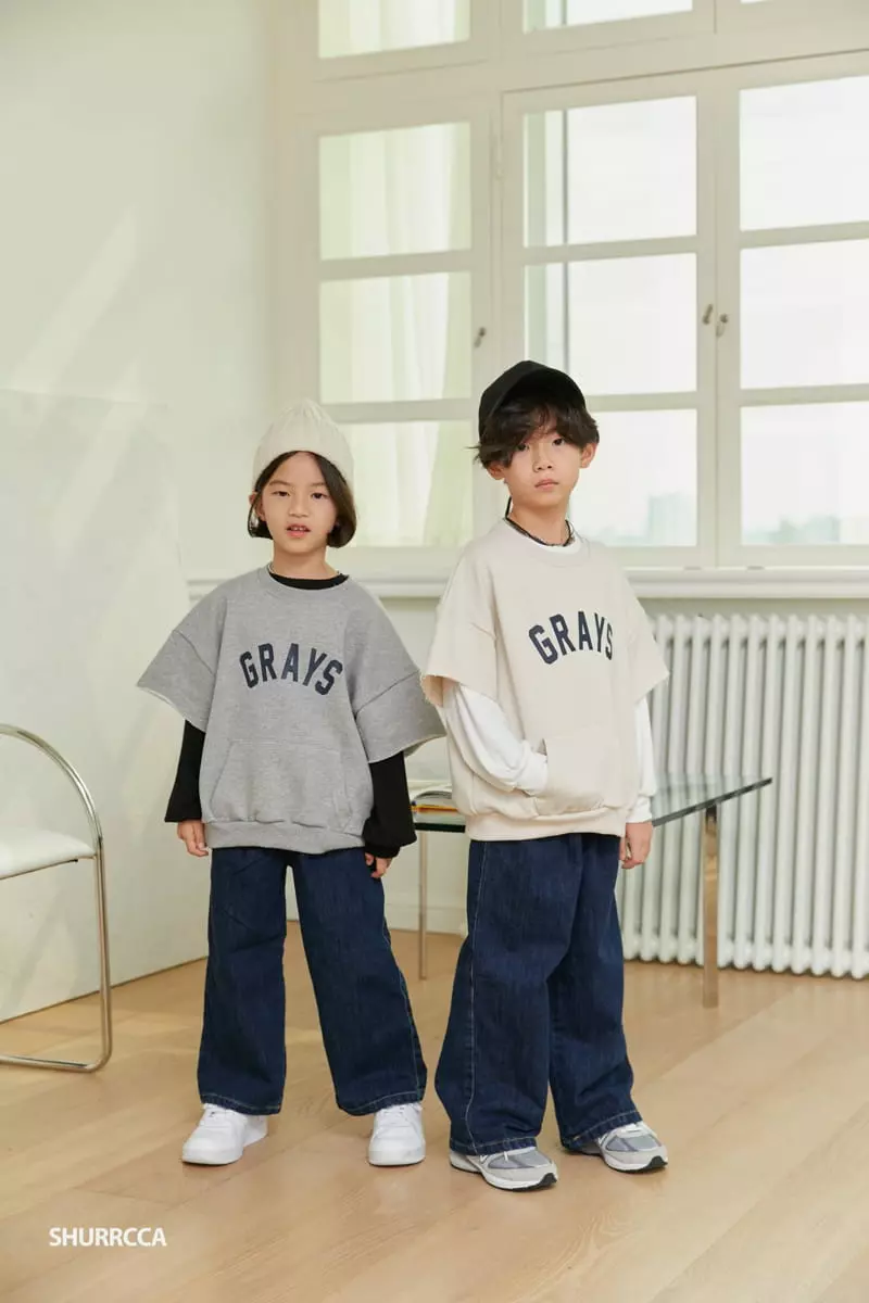Shurrcca - Korean Children Fashion - #fashionkids - Wide Jeans - 11