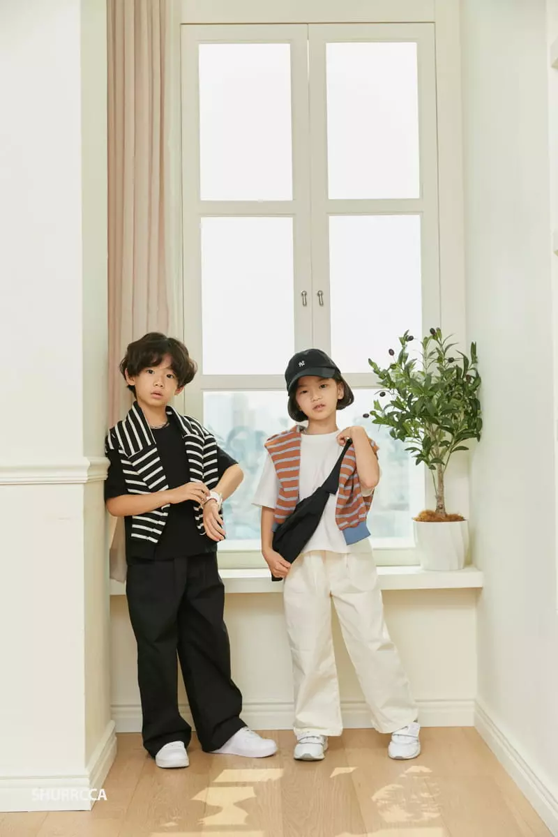 Shurrcca - Korean Children Fashion - #fashionkids - Wide Pants - 5