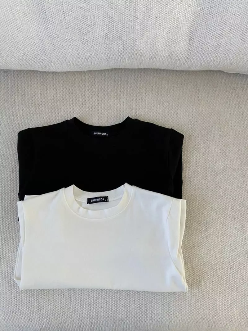 Shurrcca - Korean Children Fashion - #fashionkids - Plain Tee