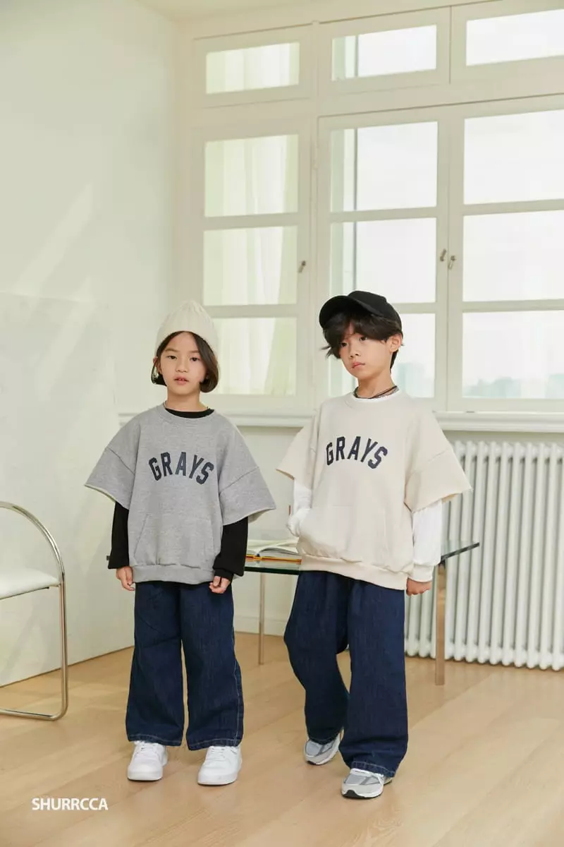 Shurrcca - Korean Children Fashion - #kidsshorts - Wide Jeans - 12