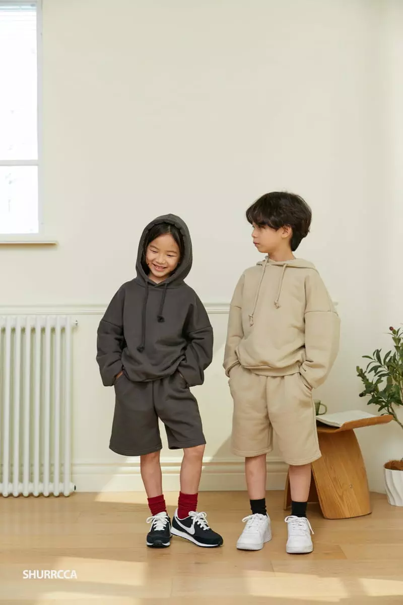 Shurrcca - Korean Children Fashion - #kidsshorts - Eddie Hoody Tee - 8