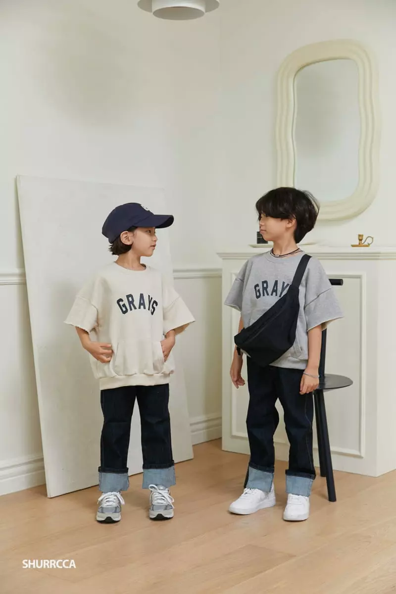 Shurrcca - Korean Children Fashion - #kidsstore - Span Roll Up Jeans - 11