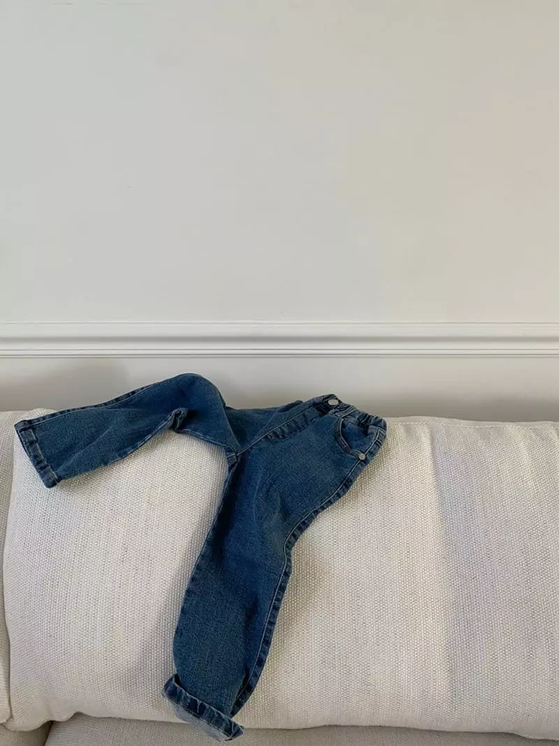 Shurrcca - Korean Children Fashion - #kidsstore - Blue Jeans