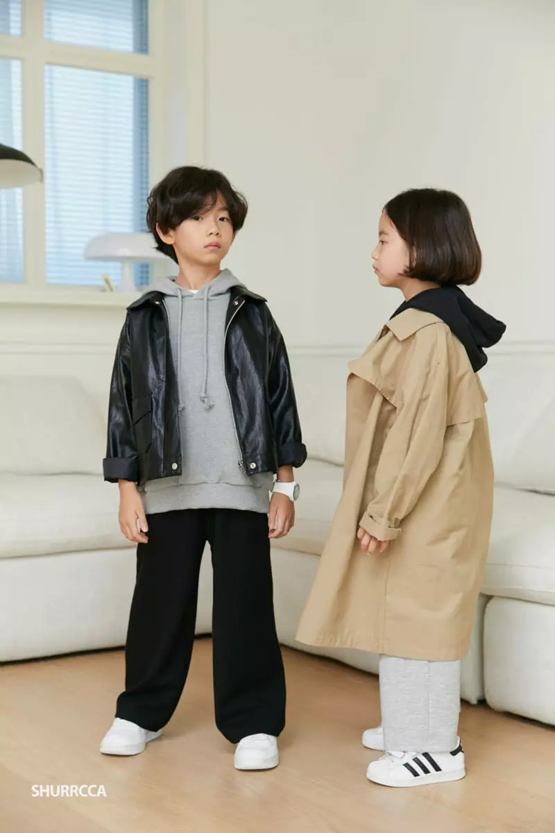 Shurrcca - Korean Children Fashion - #kidzfashiontrend - Merci Trench Coat - 8