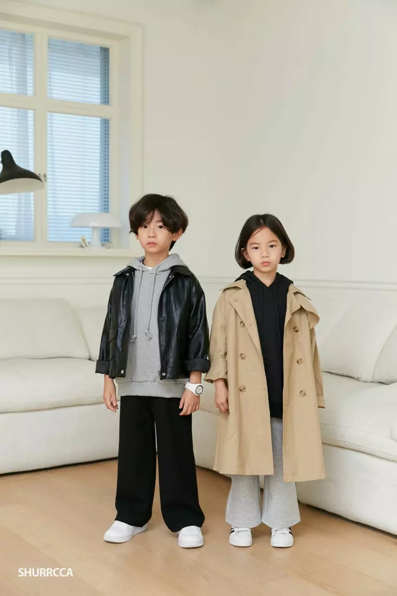Shurrcca - Korean Children Fashion - #littlefashionista - Merci Trench Coat - 10