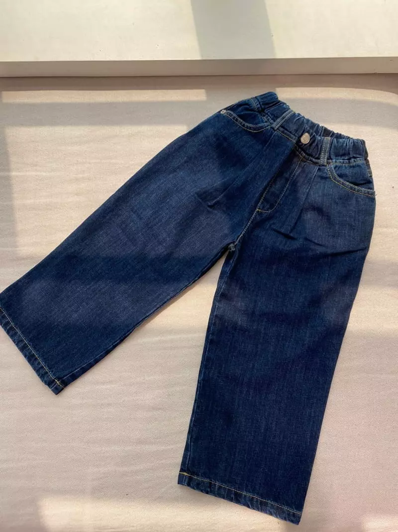 Shurrcca - Korean Children Fashion - #magicofchildhood - Wide Jeans