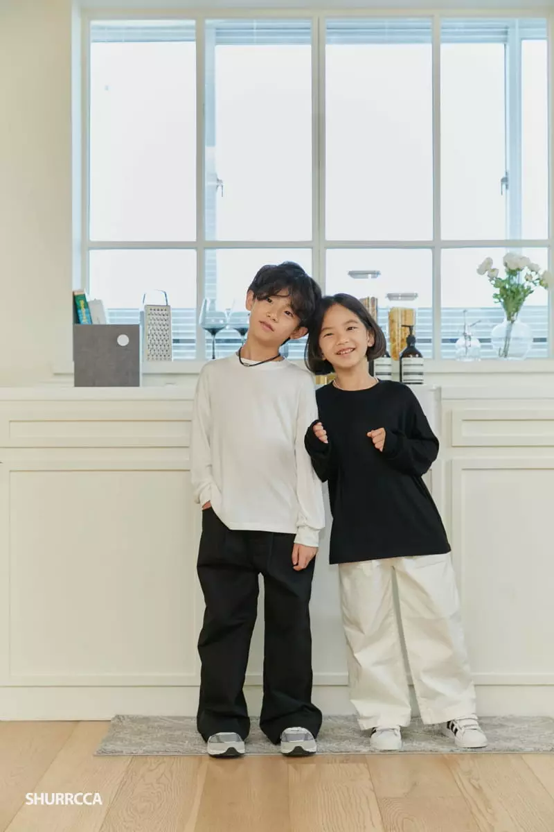 Shurrcca - Korean Children Fashion - #magicofchildhood - Wide Pants - 11