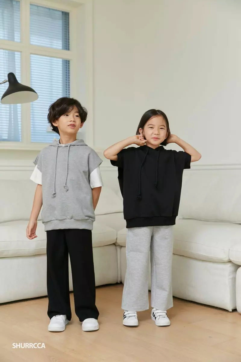 Shurrcca - Korean Children Fashion - #magicofchildhood - Hoody Vest - 8