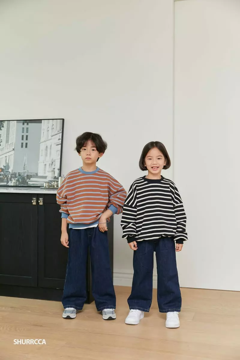 Shurrcca - Korean Children Fashion - #prettylittlegirls - Wide Jeans - 3