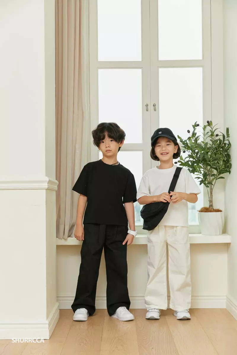 Shurrcca - Korean Children Fashion - #prettylittlegirls - Plain Tee - 9
