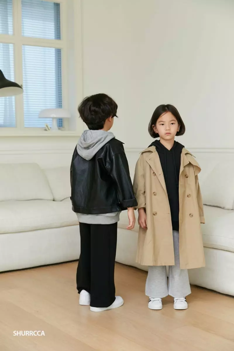 Shurrcca - Korean Children Fashion - #prettylittlegirls - Pocket Leather Jacket - 12