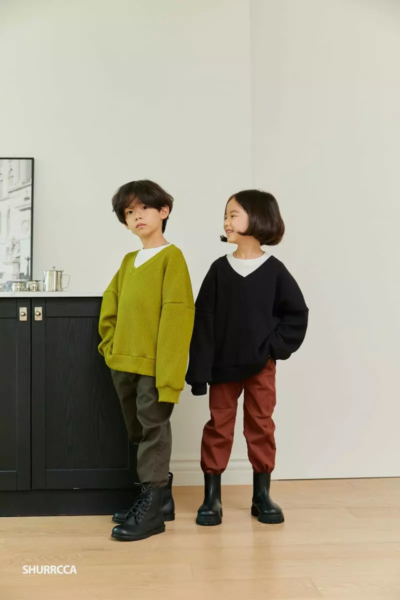 Shurrcca - Korean Children Fashion - #stylishchildhood - Croiffle Sweatshirt - 8
