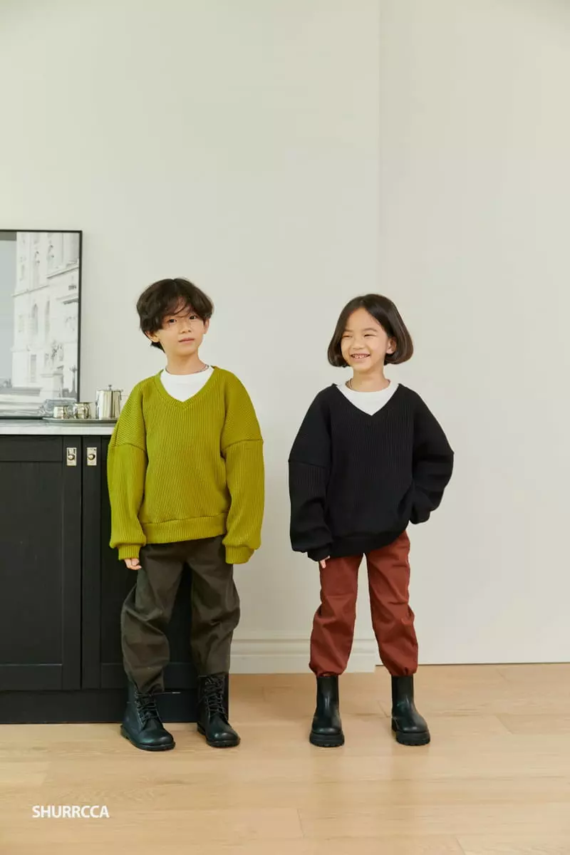 Shurrcca - Korean Children Fashion - #todddlerfashion - Croiffle Sweatshirt - 6