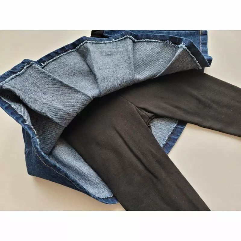 Small Label - Korean Children Fashion - #childrensboutique - Denim Leggings - 2