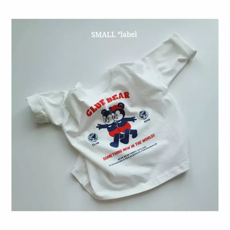 Small Label - Korean Children Fashion - #discoveringself - Twin Bear Tee