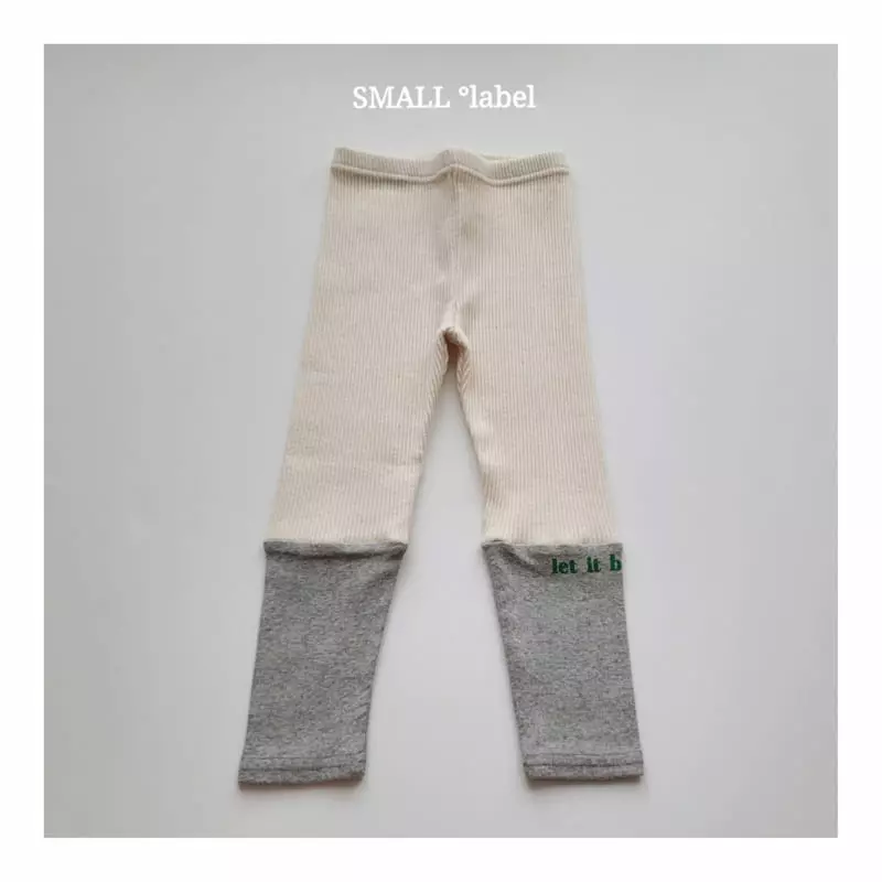 Small Label - Korean Children Fashion - #kidzfashiontrend - Let It Be Color Leggings - 6
