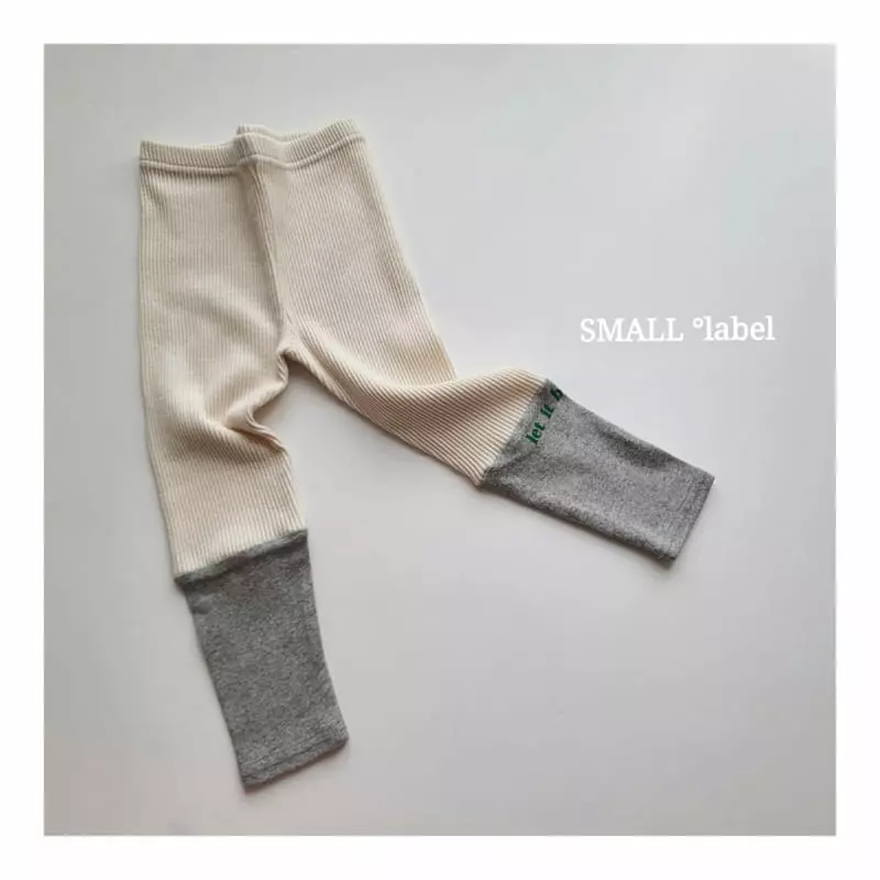 Small Label - Korean Children Fashion - #minifashionista - Let It Be Color Leggings - 10