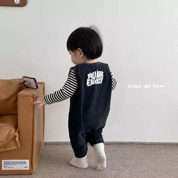 So U - Korean Baby Fashion - #babygirlfashion - Bebe Rib Tee - 5
