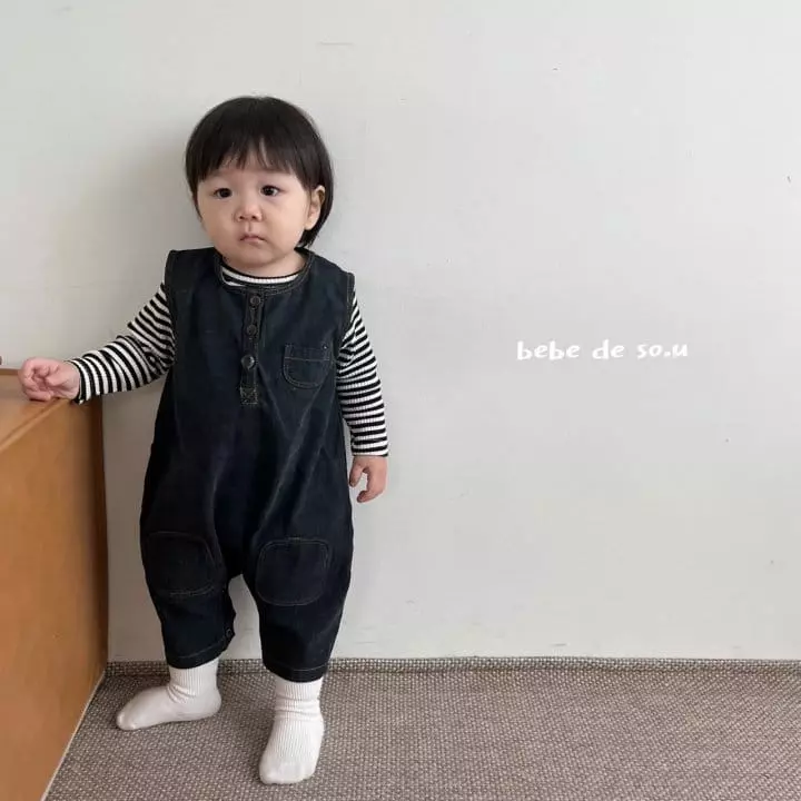 So U - Korean Baby Fashion - #babylifestyle - Bebe Rib Tee - 6