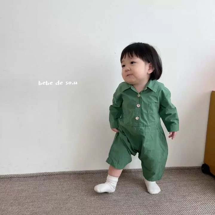 So U - Korean Baby Fashion - #babygirlfashion - Bebe Sou Bodysuit - 4