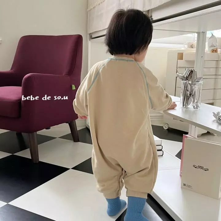 So U - Korean Baby Fashion - #babywear - Bebe Raglan Bodysuit - 10