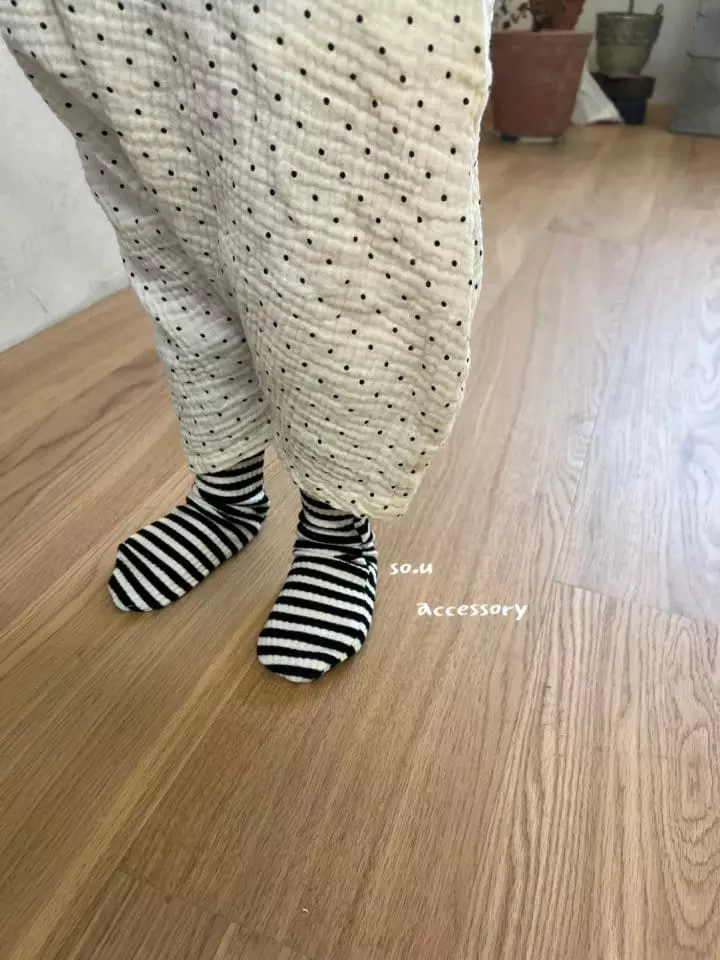 So U - Korean Children Fashion - #Kfashion4kids - Stripes Socks - 7