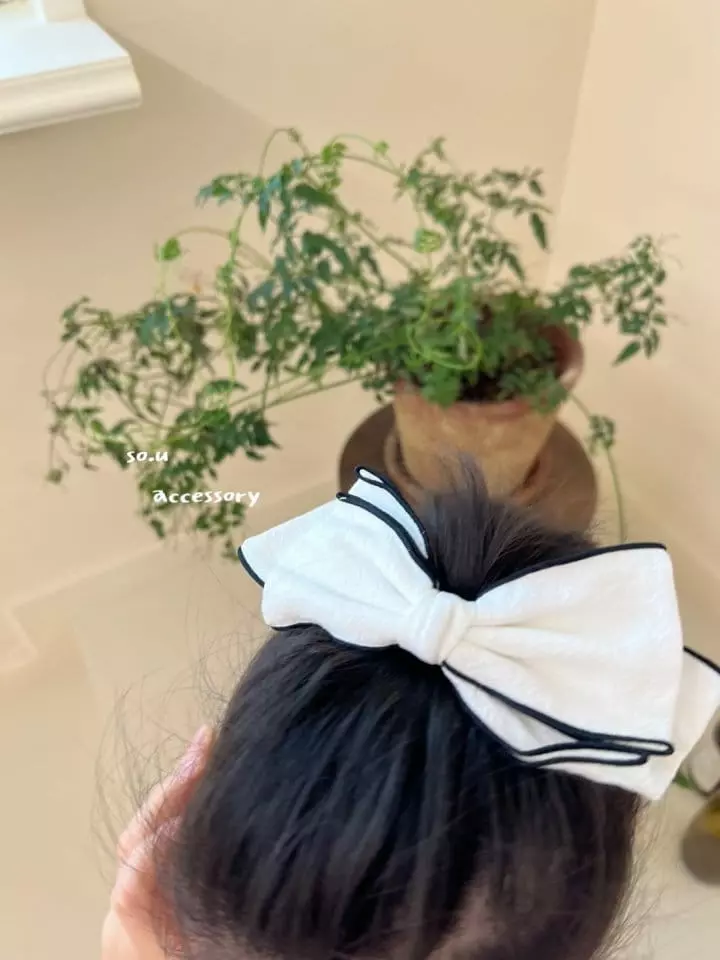 So U - Korean Children Fashion - #kidzfashiontrend - Terry Hairpin - 4