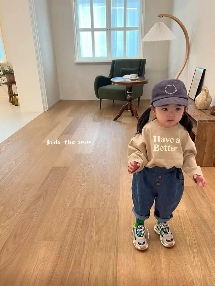 So U - Korean Children Fashion - #Kfashion4kids - Button Jeans - 3