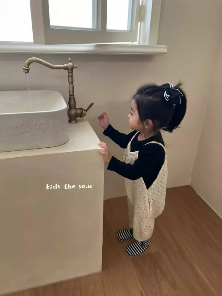 So U - Korean Children Fashion - #childofig - Dot Pot Bodysuit - 2