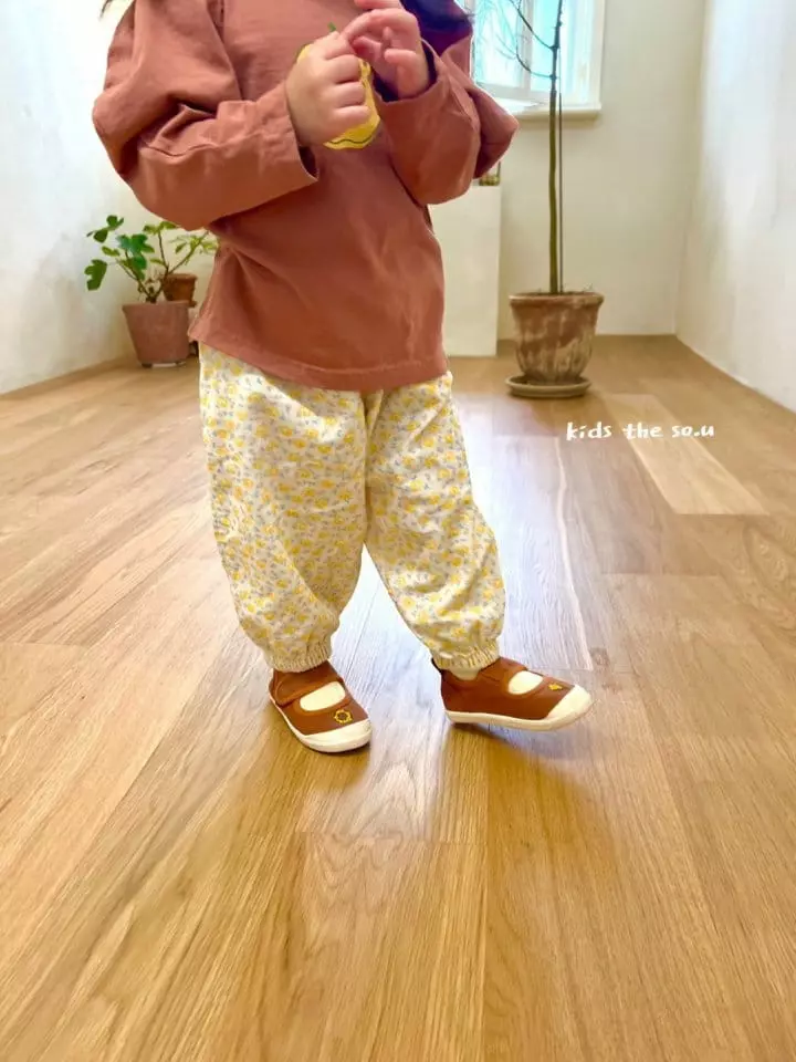 So U - Korean Children Fashion - #childofig - Flower Pants - 12