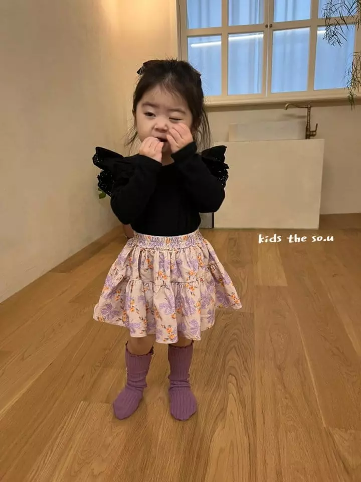 So U - Korean Children Fashion - #childrensboutique - Lace Wing Tee - 8