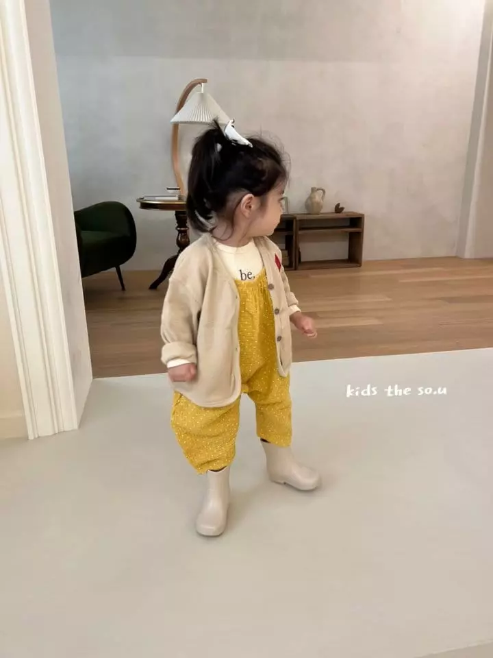 So U - Korean Children Fashion - #childrensboutique - Argyle Waffle Cardigan - 5